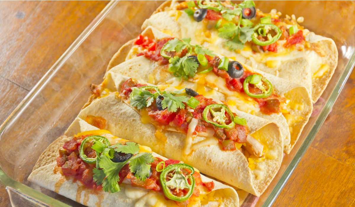 Mexicaniki Enchiladaas Me Kotopoulo