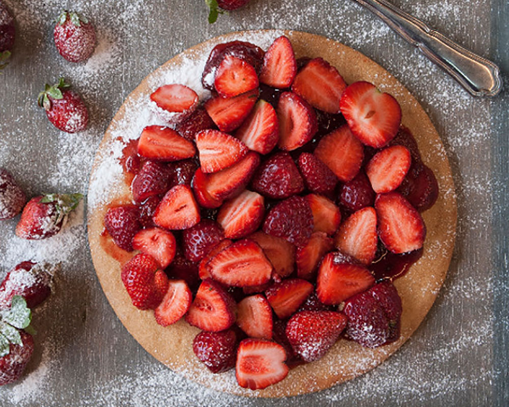 Glikia Pita Me Fraoules